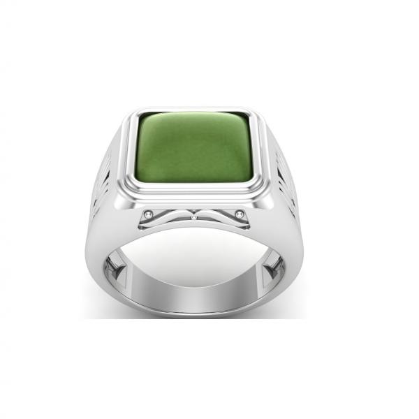 Bague aventurine argent Khier